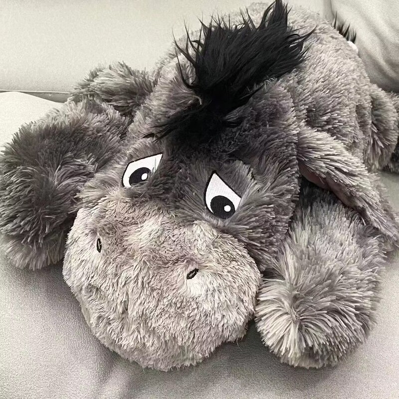 Cartoon Yil Donkey Doll Large Plush Toy Yil Donkey Stuffed Toy Doll Girlfriend Children's Birthday Holiday Home Decoration