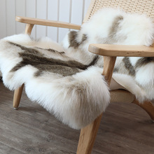 秋冬新品毛绒椅子垫坐垫沙发垫仿驯鹿皮沙发坐垫仿皮草垫沙发巾