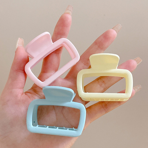 Summer hairpin women's new style hair clip on the back of the head high-end small shark clip simple hairpin clip headwear