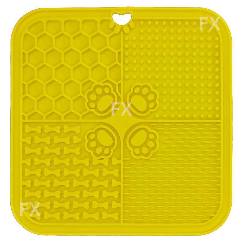 almohadilla de entrenamiento de comida lenta resistente a la mordedura almohadilla de comida lenta antideslizante antiflogante para gatos y gatos