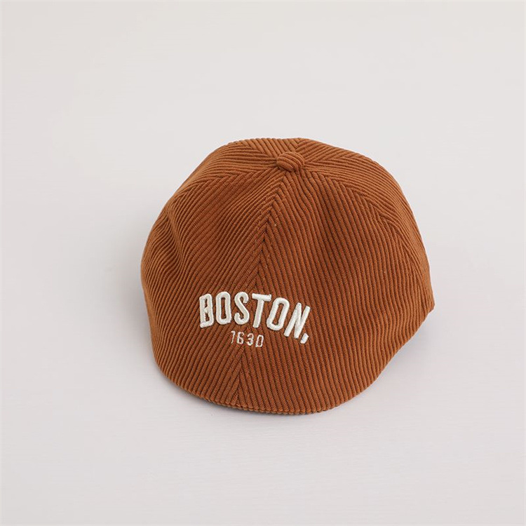 Sombreros infantiles primavera y otoño retrogrado ocio boina versátil bebé retro gorra de avance gorra de lengua de pato para niños y niñas image 9