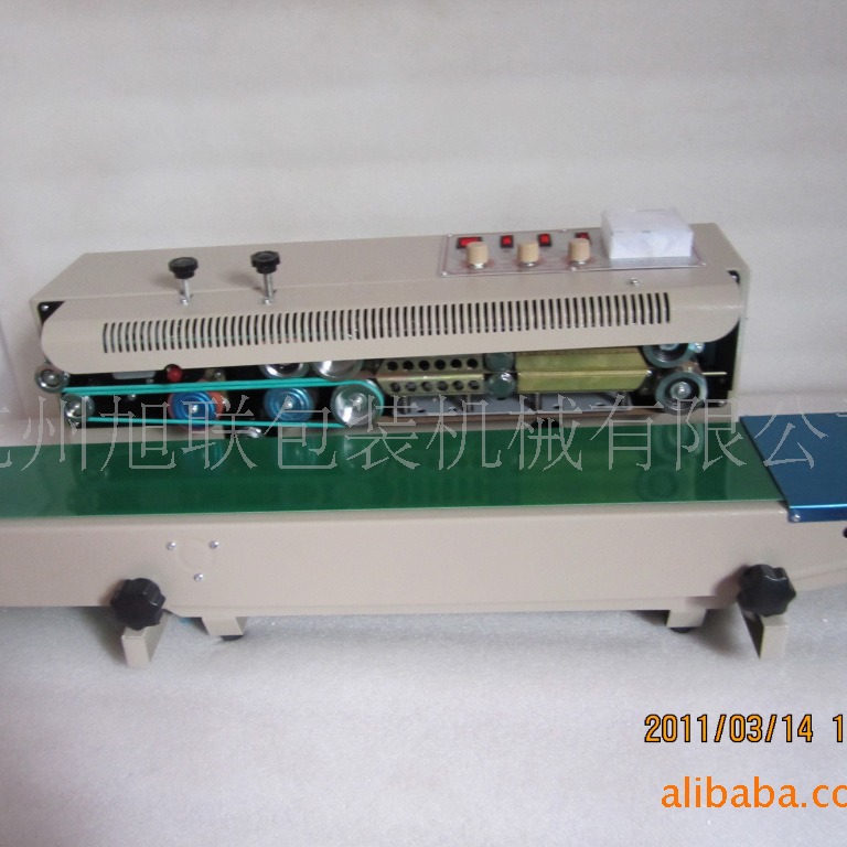 供应有色印字封口机，连续封口机，薄膜封口机，1000型封口机