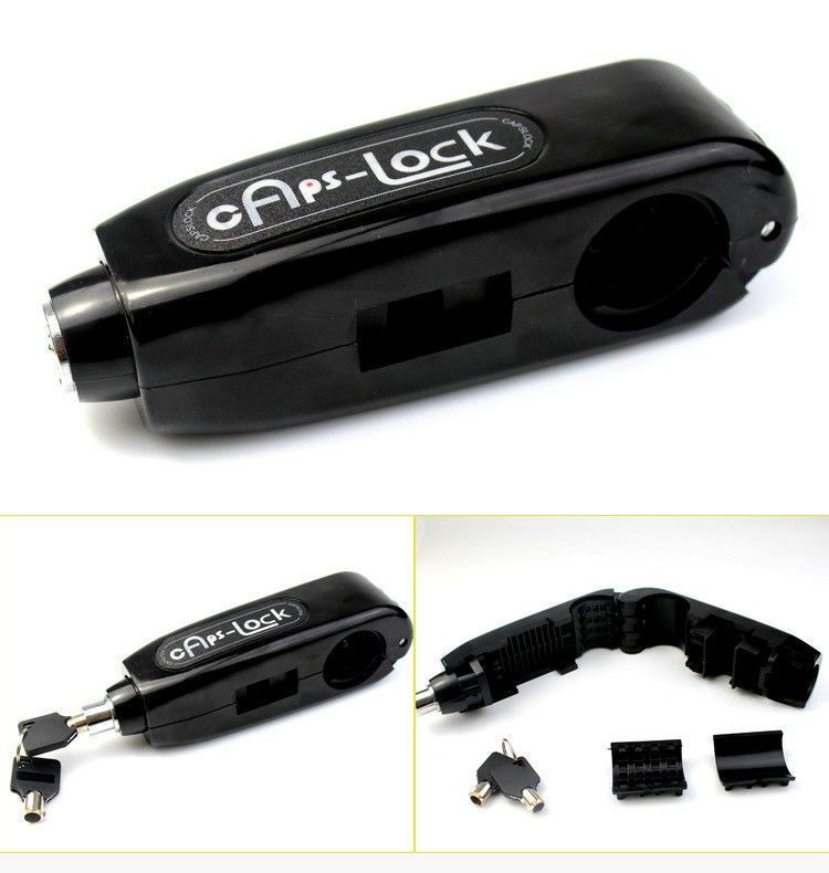 [Factory direct] Motorcycle electric car waterproof handlebar lock portable handle lock brake lock throttle handlebar lock