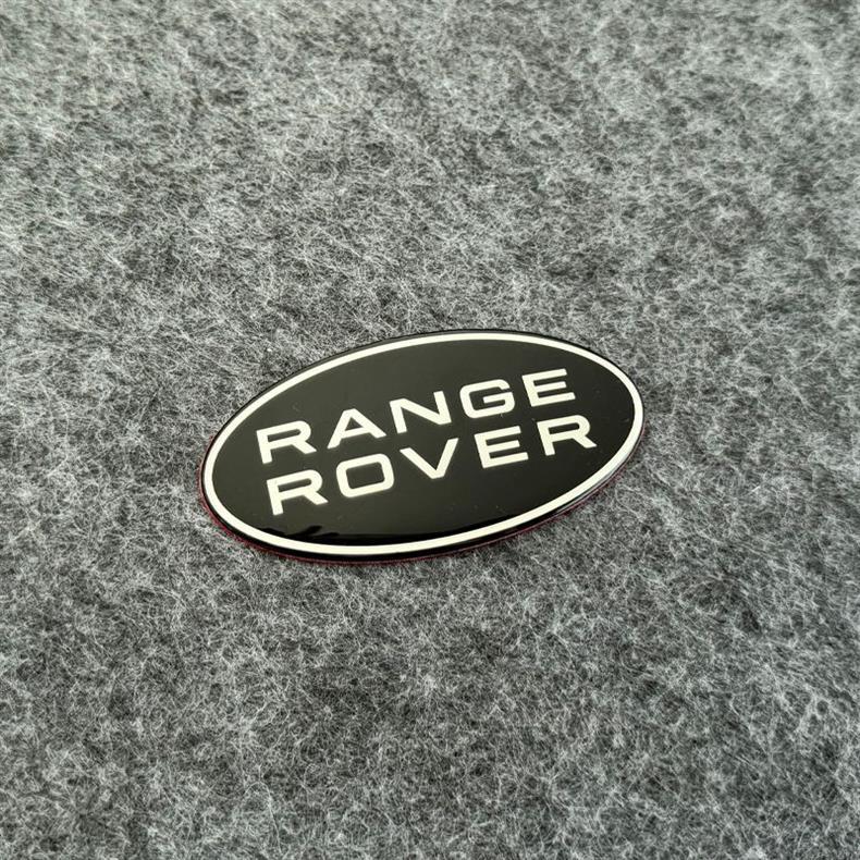 Suitable for Land Rover grille emblems, including the Range Rover Sport, Evoque, Velar, Discovery Sport, and rear tail emblems, featuring an oval logo