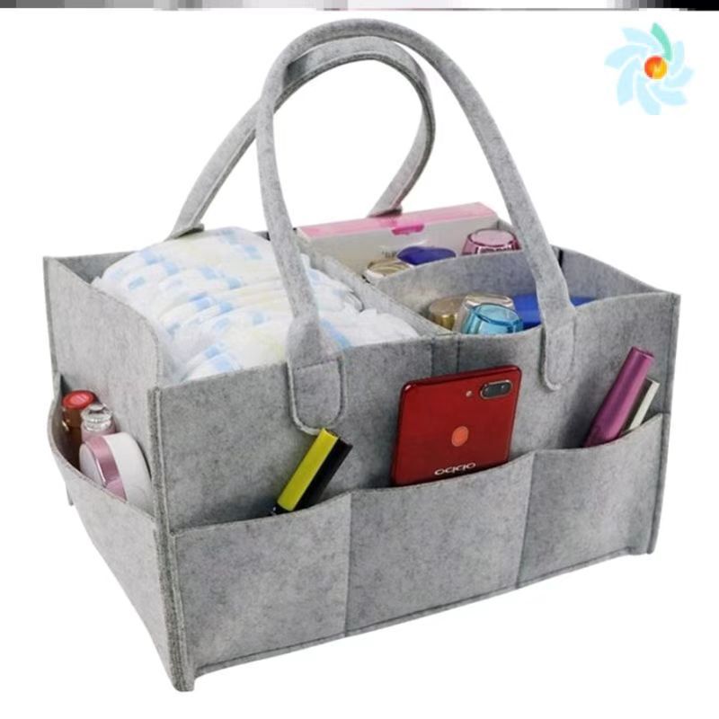 Baby Urine Storage Bag Cross-border Special Felt Urine Storage Bag Portable Toy Storage Basket