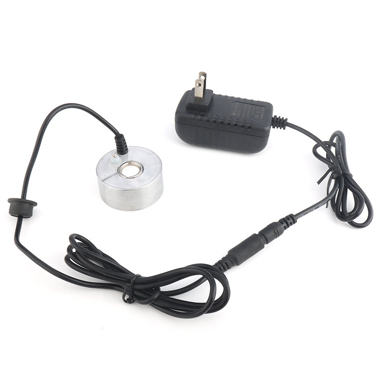 Nuevo Acero inoxidable atomizador ultrasónico sola cabeza piscina pecera rocalla atomizador cabeza chimenea atomización humidificación Accesorios