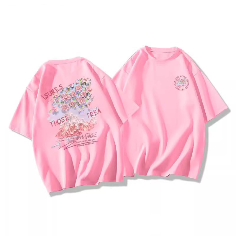 핑크(앞뒤 꽃바다 유화)