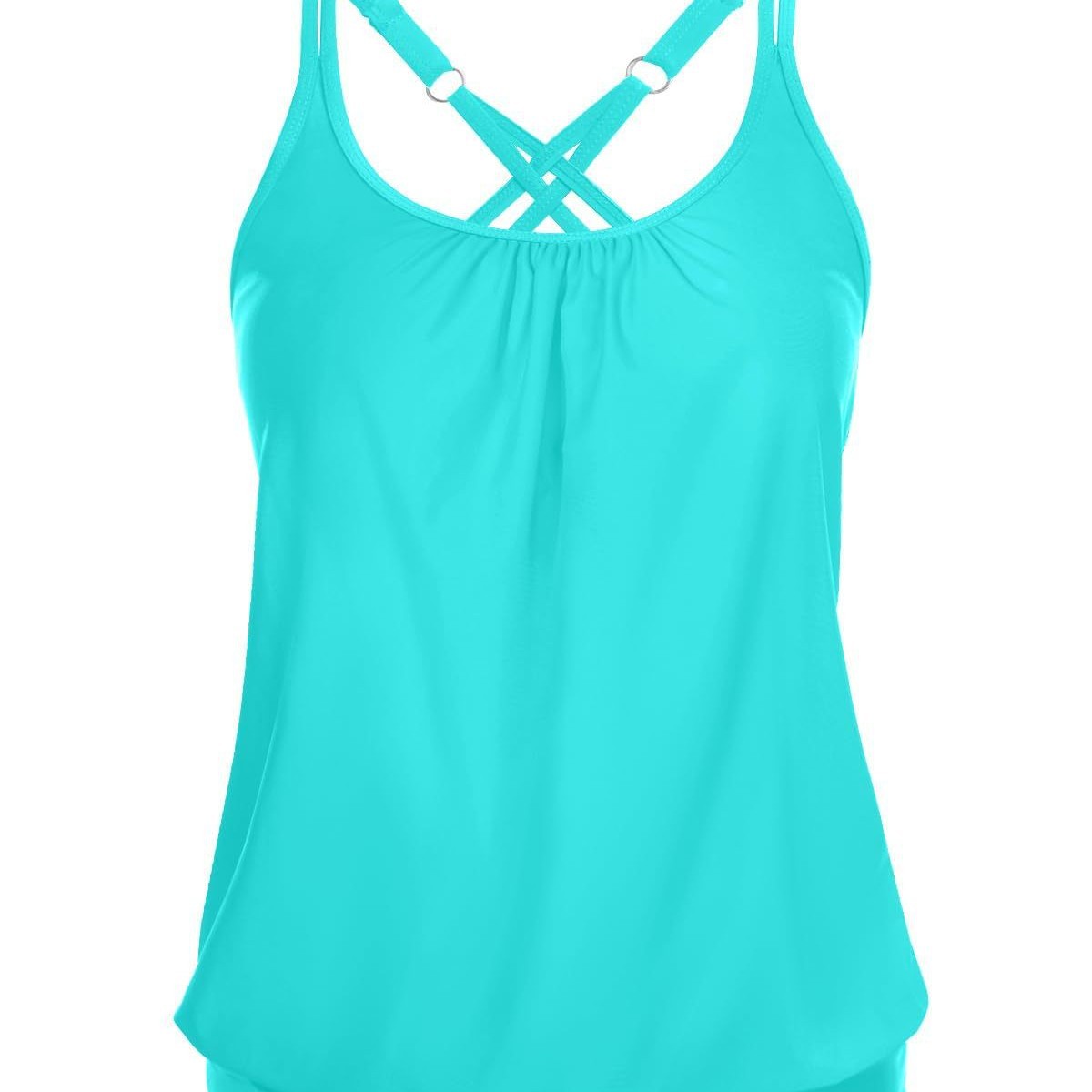 2025 Amazon New Cross-Border European and American Style Belly-Covering Slimming Swimsuit