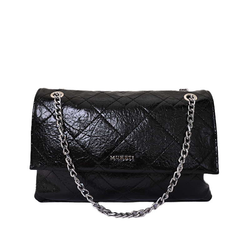 Bolso para mujeres 2026 nueva moda cadena de diamante bolso cuadrado de alta calidad lujoso ligero exquisito mochila de hombro