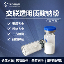 交联透明质酸钠高分子凝胶水光粉末 医美交联玻尿酸粉单相双相微