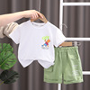 Summer Japanese short sleeve T-shirt for boys, 2023, Korean style
