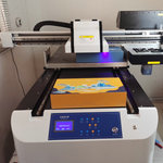 6090小型UV打印机 高速平圆一体uv印刷机 小型uv平板打印机