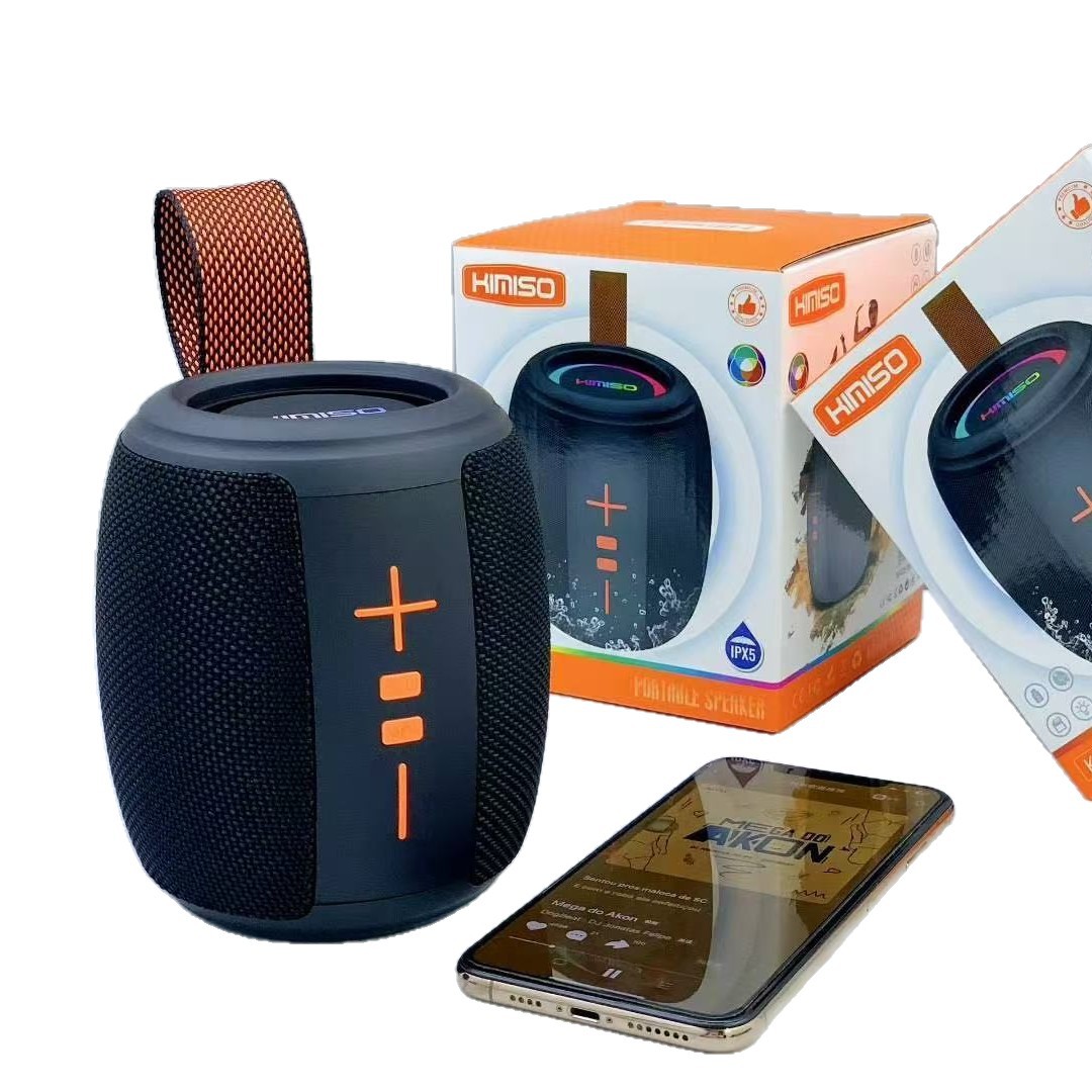 Nuevo comercio exterior transfronterizo altavoz inalámbrico bluetooth de alta potencia portátil subwoofer impermeable KMS - 288