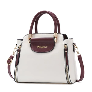 Fashionable PU Cross-border Handbag with Pull Chain, Large Size, 2021 Summer Season, Medium Softness and Single Handle