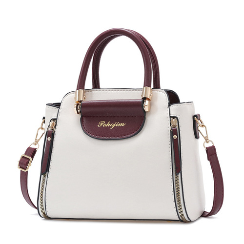 【Recommended】Fashionful Polka Dot Women's Handbag Korean Style Large Capacity Single Shoulder Crossbody Bag