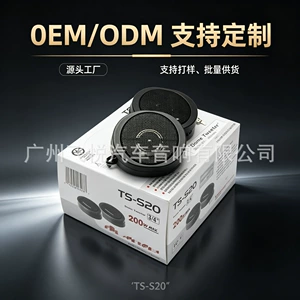 Wholesale car audio modification speaker TS-S20 2.5inch high-pitch speaker car tweeter titanium diaphragm tweeter