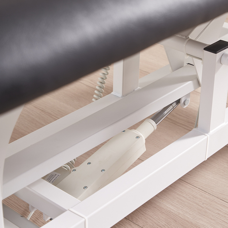Cama de belleza eléctrica, cama de masaje, cama de belleza eléctrica de alta gama con elevación controlada por pedales, cama para depilación y tatuajes, cama de masaje, cama elevadora