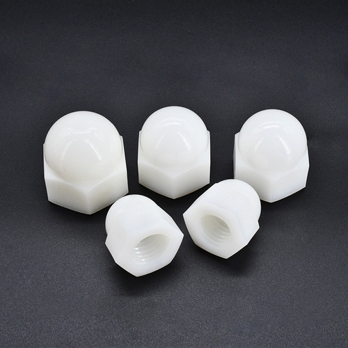 Factory direct sales nylon plastic external hexagonal cap nut wholesale M3-M20 plastic hexagonal cap nut