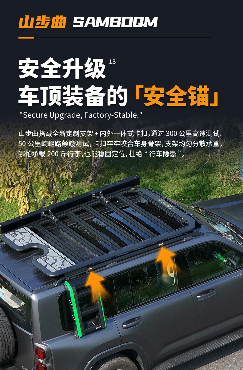 Roof Rack for Shanbu Qu Haval H5, Haval Big Dog Second Generation, Haval H9, Haval Menglong