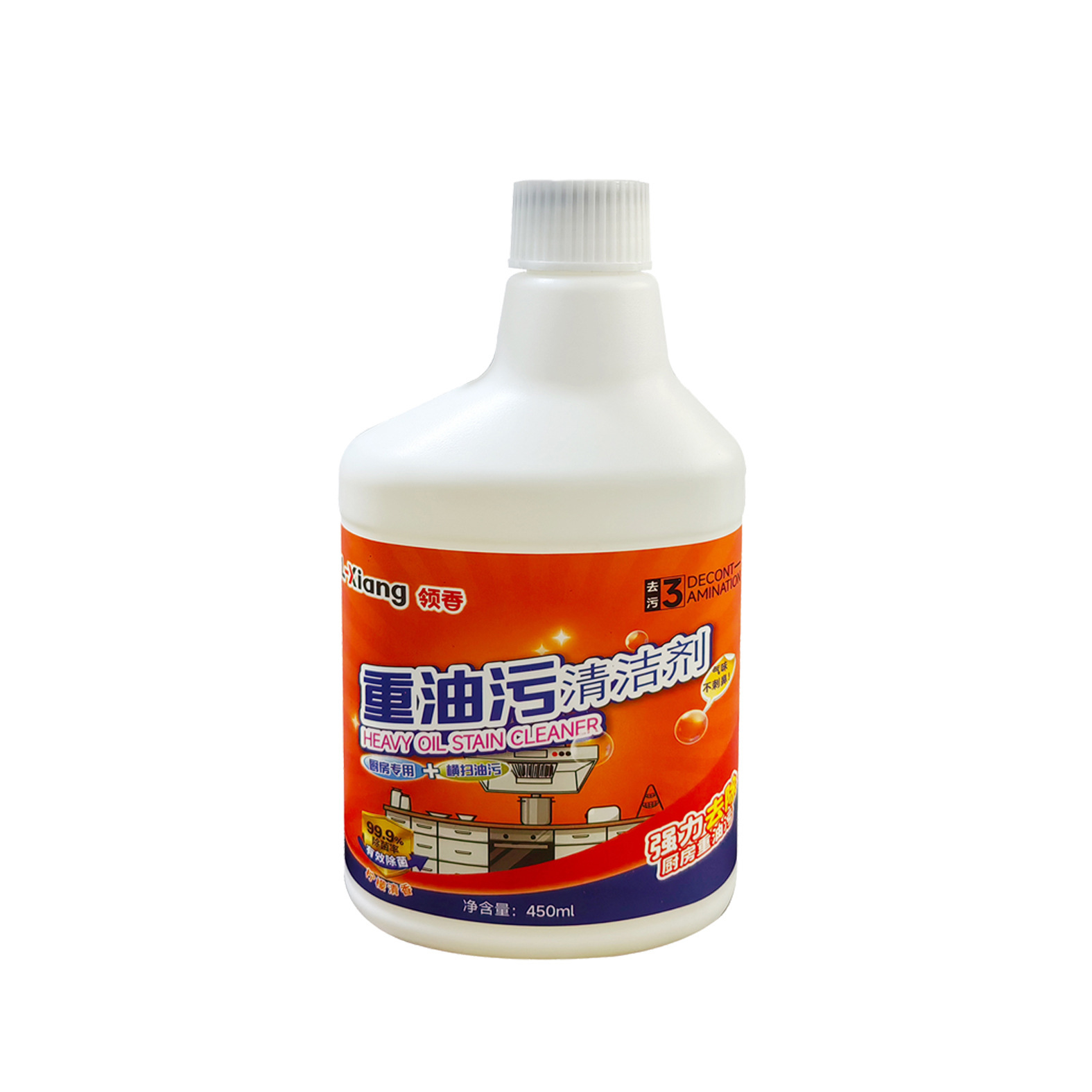 Formulación de importación de pollo grande multifuncional limpiador de contaminación de aceite para cocina estuna especial para eliminar el aceite pesado artefacto de la chimenea image 16