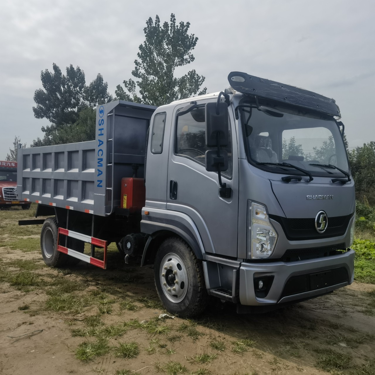 Cross-Border Shaanxi Automobile Delong Dump Light Truck 10-Ton Truck Crane Boom Crane Isuzu Light Truck