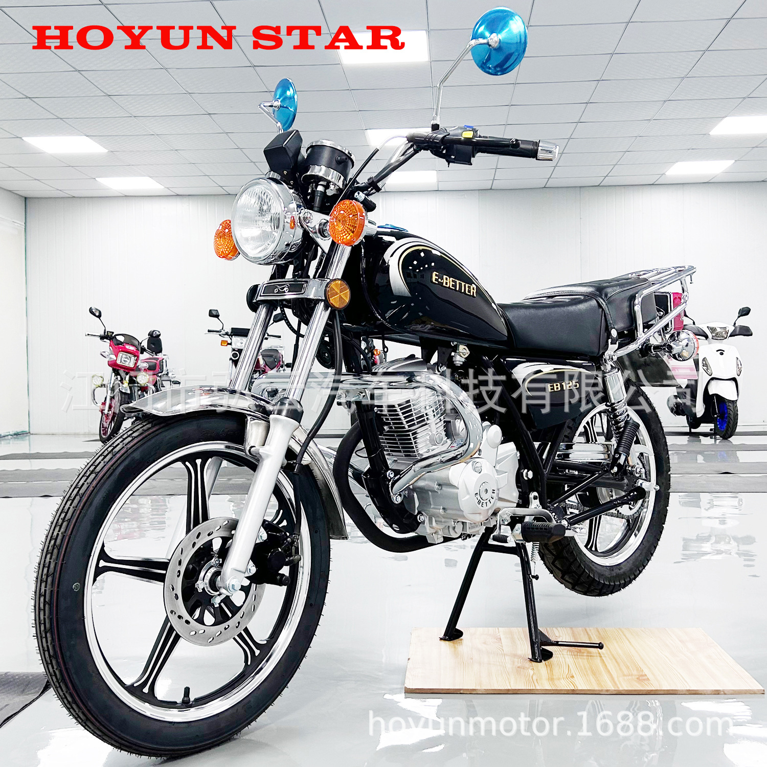 [Suporte directo de fábrica] exportación de comercio exterior transfronterizo África JAMBO GN125 Suzuki Prince Marco de motocicleta