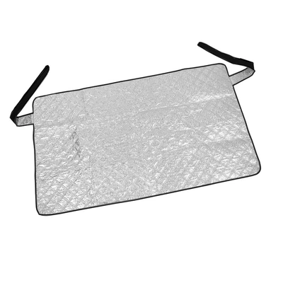 Universal Car Rear Magnetic Sunshade Aluminum Foil Frost-Proof Anti-Freeze Snow Cover Car Window Sunshade Car Sunshade (Sun shade) - universal-ultrasonic-rear-window-sunshade-4-magnets-14080cm