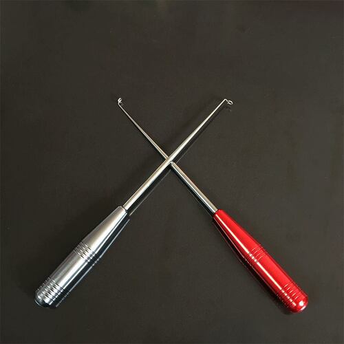 Manufacturer wholesale stainless steel dehooker deep throat blind hook remover portable fish scaler hook remover fishing gear