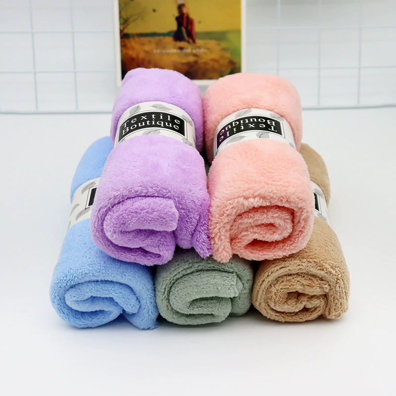 Soft comfortable towel for home use for face washing for men and women, water absorbent, increased thickness