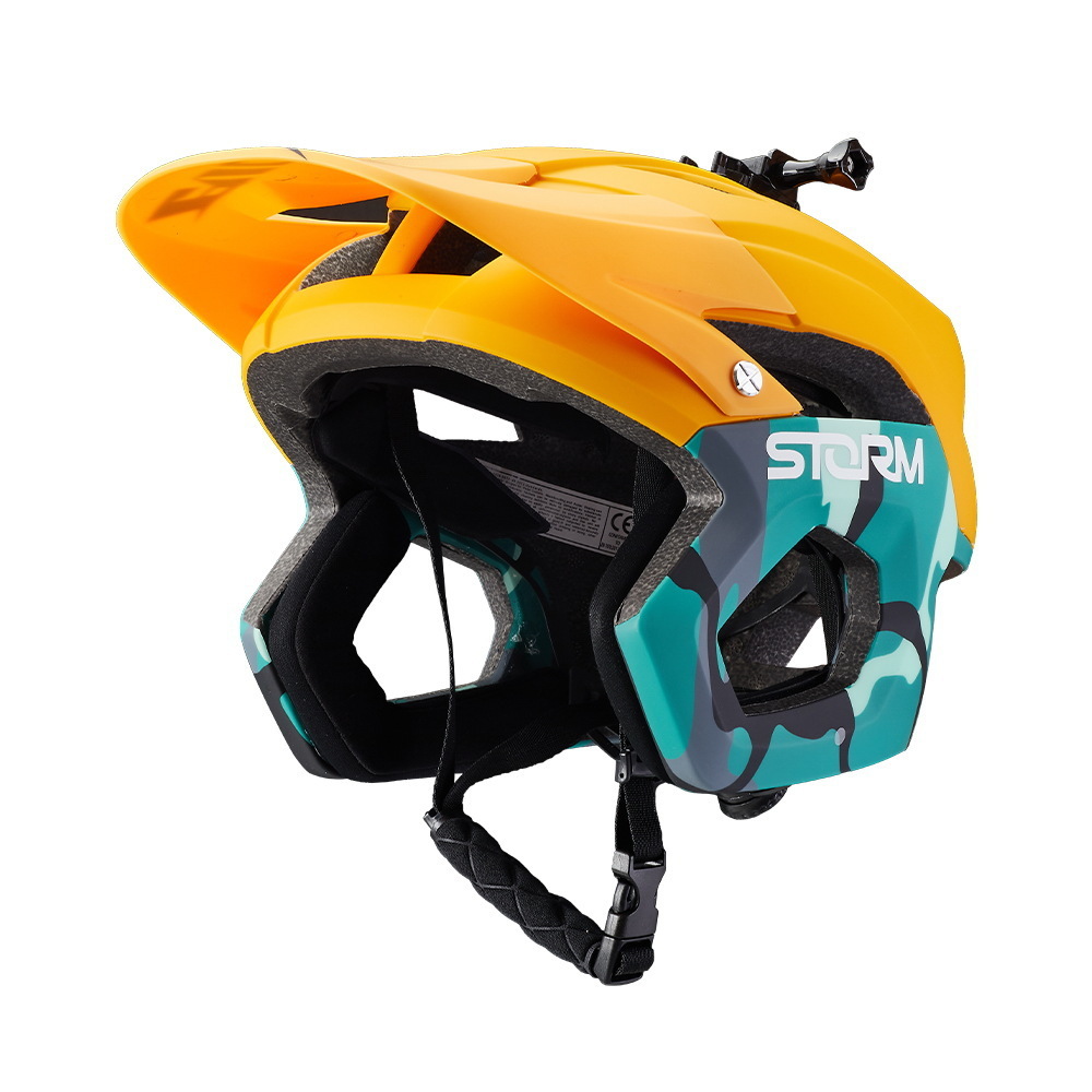Fox Same Style Spanish Storm Mountain Bike Dropframe Off-Road Am Half Helmet Enduro Ultra-Light Breathable 3/