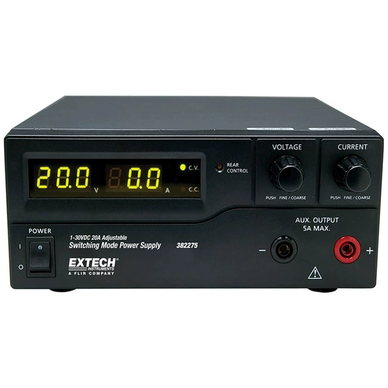 Extech 382275 Регулируемый источник питания постоянного тока мощностью 600 Вт для лаборатории