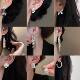 S925 Silver Needle silver Exaggerated Circle Earrings Temperament Niche Design Sense Earrings Earrings Earrings Women's Wholesale