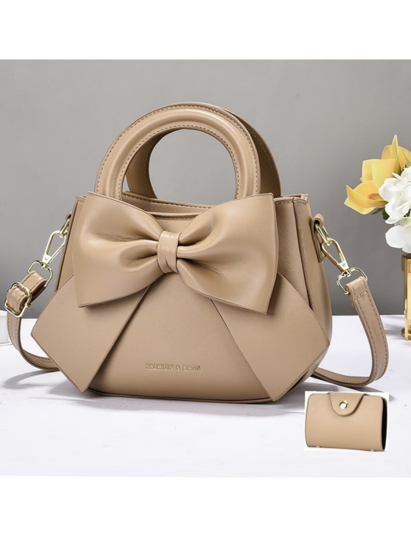 카키색 + 카드홀더