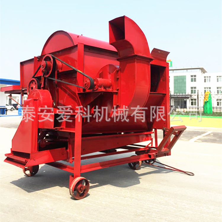 农用大产量稻麦脱粒机豆类谷子脱粒机孜然打粒机自动上料廊坊适用