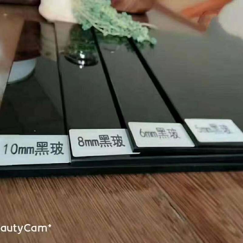 Low-Transparency Black Float Glass Sheet, Privacy Protection, Anti-Dizziness, Specifically for Building Facades Low-Transparency Black Float Glass Sheet, Privacy Protection, Anti-Dizziness, Specifically for Building Facades