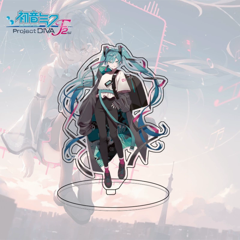 Заводское оптовое предложение Dali Hatsune Miku Dali Drama Acrylic Animation Peripheral Desktop Ornaments Cartoon