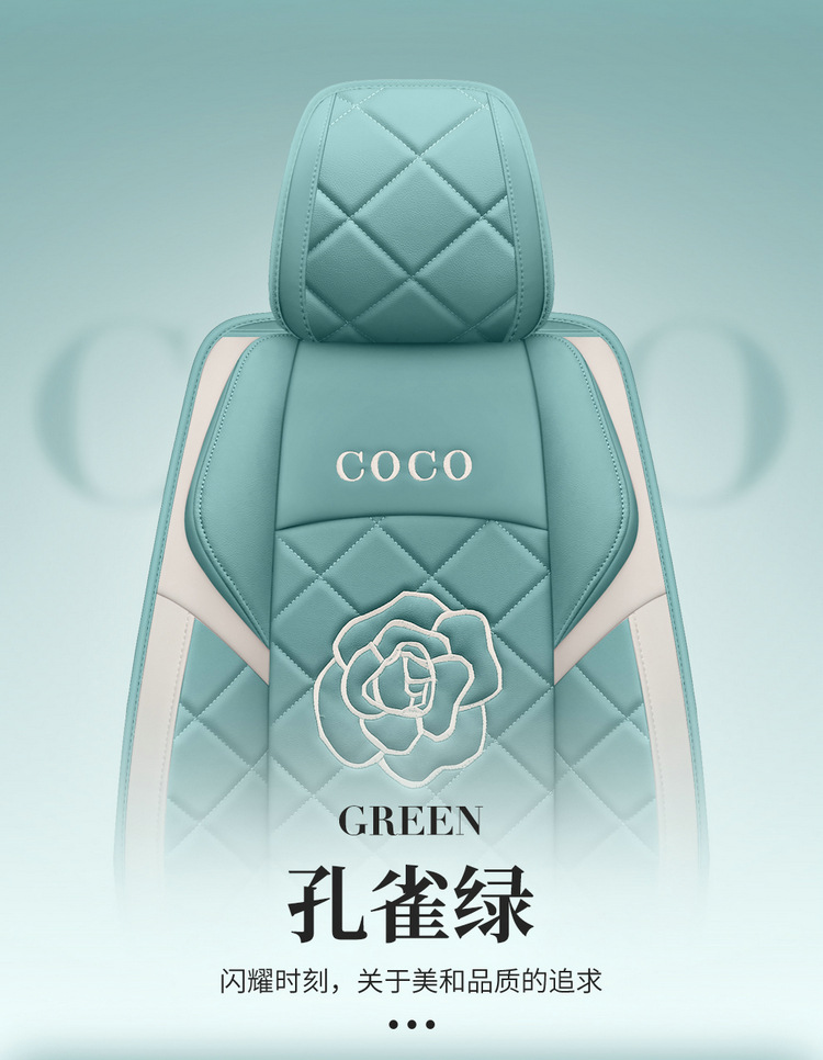 Factory Direct Sales Dropshipping All-Inclusive Leather Car Seat Cover Four-Season Universal Fully Surrounded Seat Cover Women's Seat Cushion