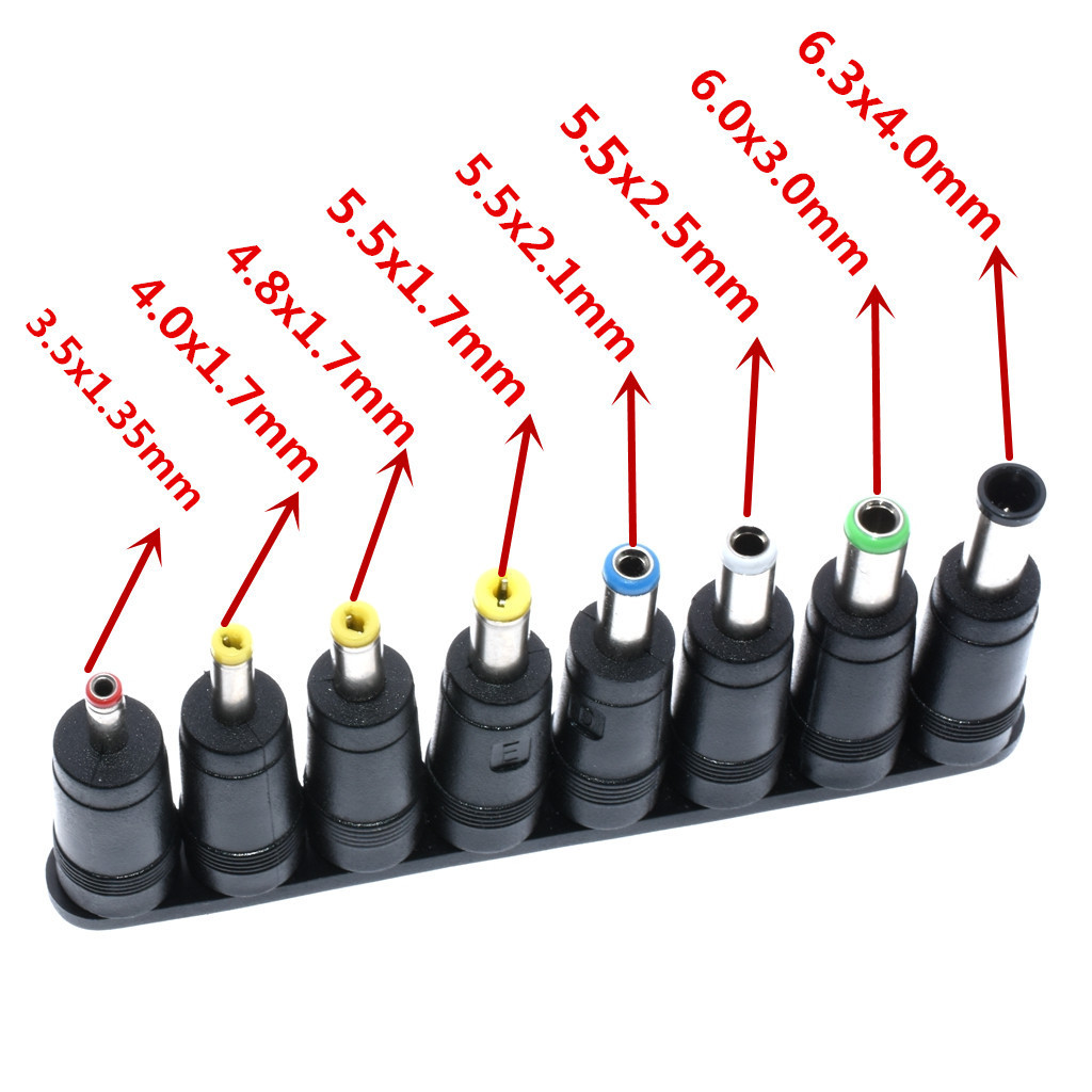 DC插头8件套转换头 路由器宽带笔记本电脑电源适配器多规格可订货