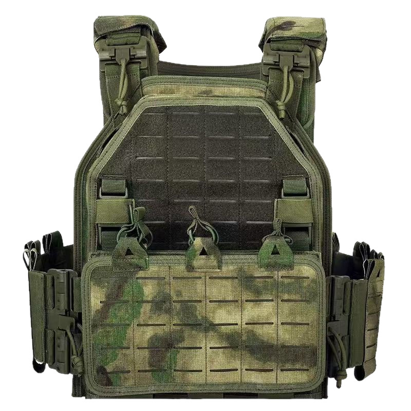 Chaleco táctico multifuncional nuevo conjunto de desmontaje rápido de camuflaje 6094 chaleco entrenamiento al aire libre CS militar fan equipo de campo image 5