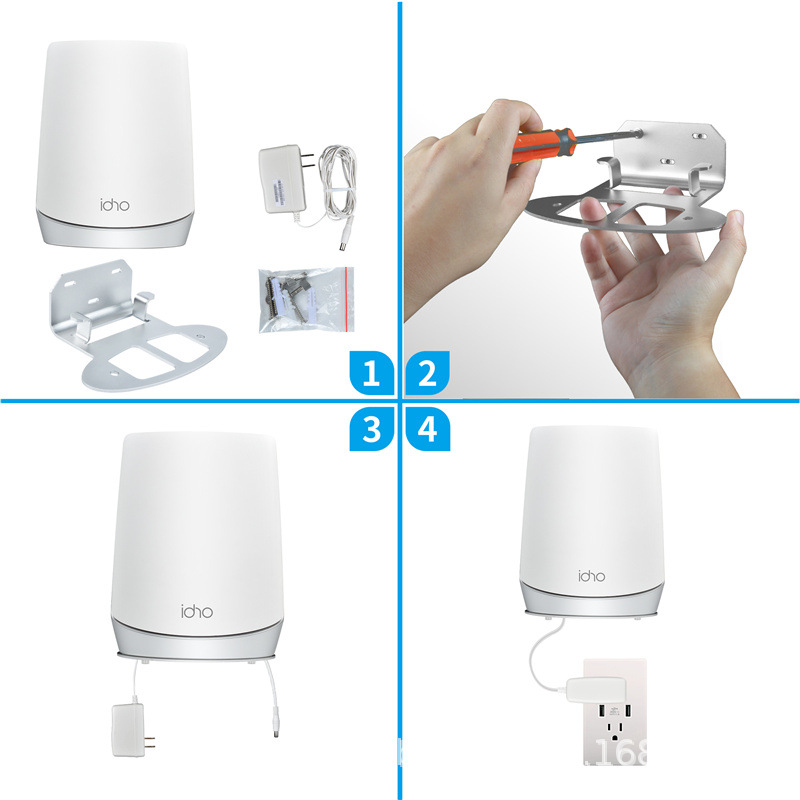 Soporte de aleación de aluminio adecuado para el router Netgear Orbi RBKE963 850 852 853 750 752