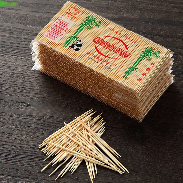 Wholesale double-headed toothpicks, disposable bamboo toothpicks manufacturer, fruit picks, household toothpicks for hotels, restaurants, supermarkets, toothpicks