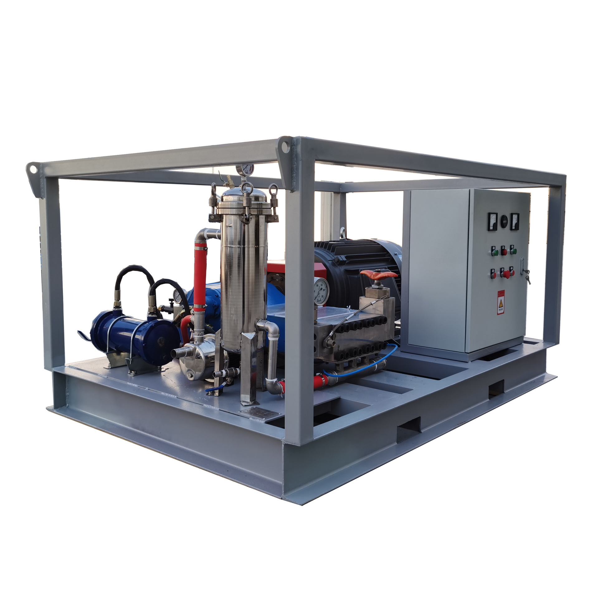 油田钻井管道清洗机 输油管道清洗设备 原油管道污垢残渣高压清洗