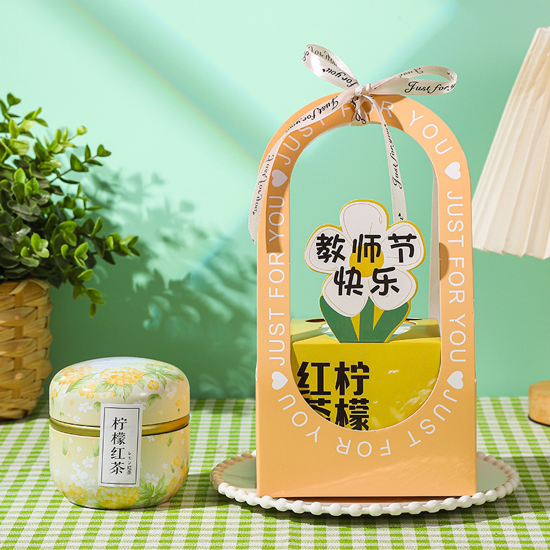 教師の日ギフト 女教師向け 高級手作り 上品なDIY2025新作 実用的で上品な教師用花茶|undefined