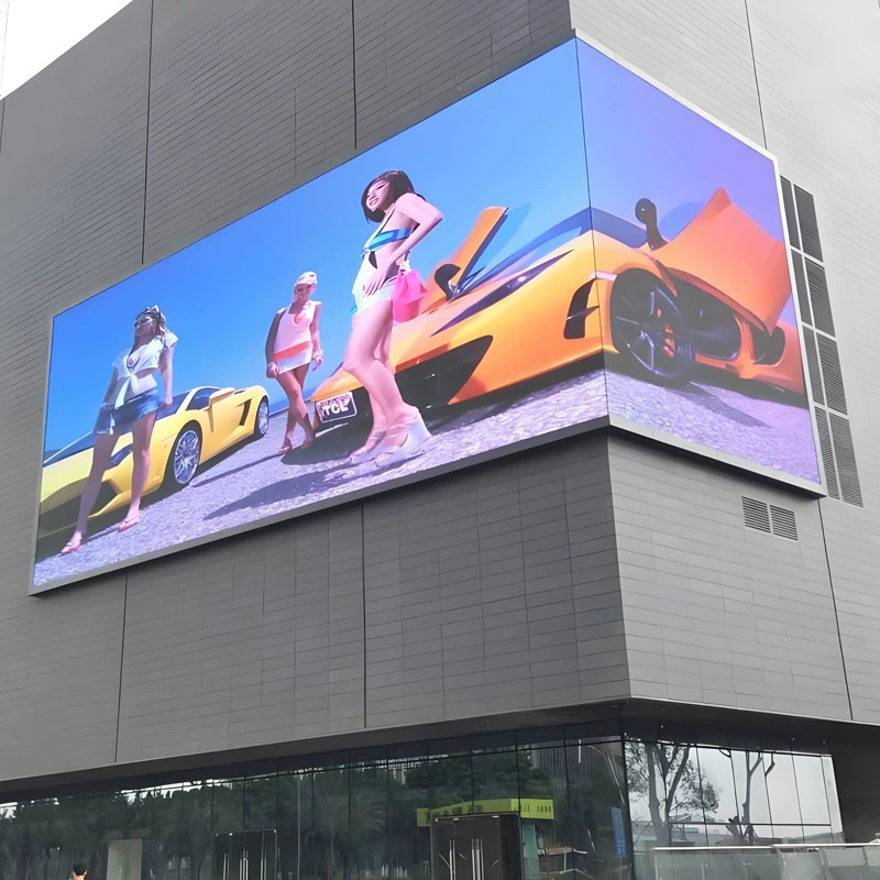 3D дисплеи экран наружный LED экран голый глаз 3D дисплей с высоким разрешением влагозащищенный большой экран