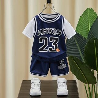 男童2026新款夏装套装小童宝宝篮球服儿童装夏季球衣男孩夏款速干