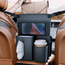 车载收纳袋挂袋车上椅背网兜餐物袋车内防儿童车内储物用品袋大全