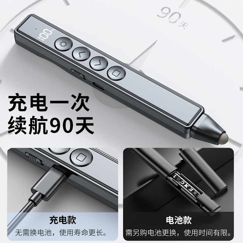 多功能激光翻页笔可书写触控ppt遥控笔教师上课办公开会演讲专用|undefined
