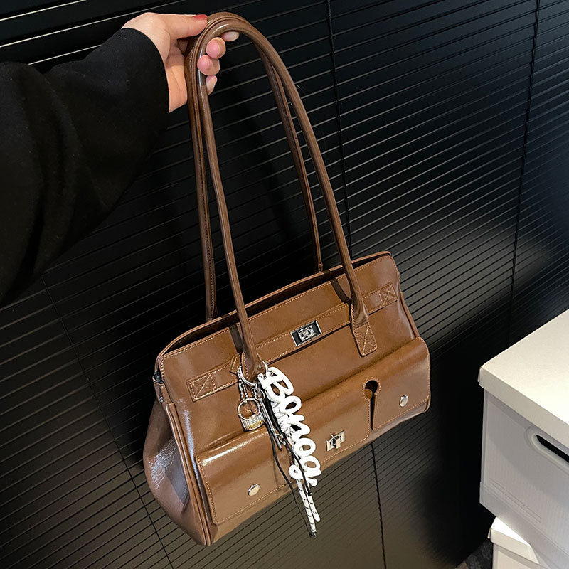 Retro business messenger tas voor dames luxe schoudertas_voghion.com