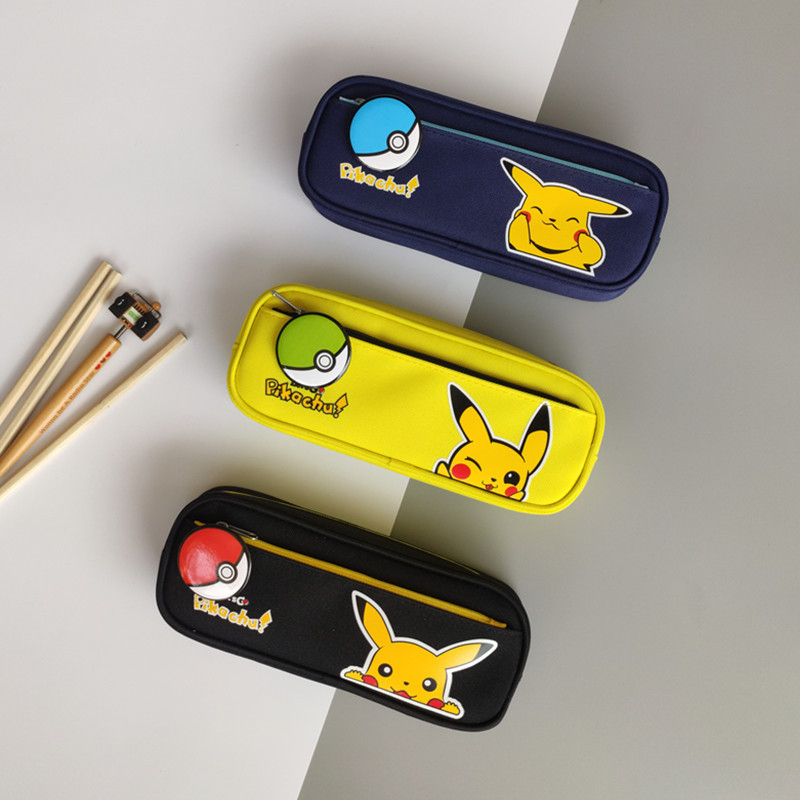 Anime Cartoon Pencil Bag for Primary School Students Pikachu Pencil Bag for Middle School Students Stationery Box Cute Small Creative Stationery Bag Anime Cartoon Pencil Bag for Primary School Students Pikachu Pencil Bag for Middle School Students Stationery Box Cute Small Creative Stationery Bag