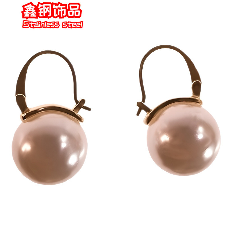 fashionable earrings stainless steel for men and women